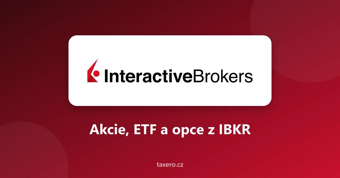 Akcie, ETF a opce z IBKR – logo Interactive Brokers